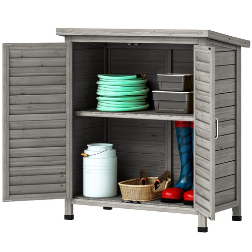 Outsunny armadio giardino - armadio, da