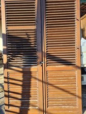 PERSIANE IN LEGNO USATE IN