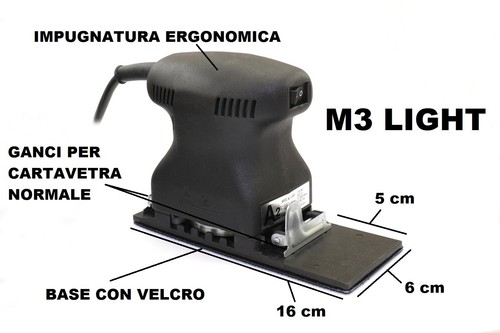 Levigatrice made in - m3, italy